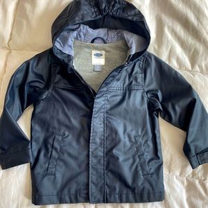 Old Navy Toddler 4T light spring rain jacket Navy Blue